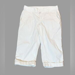 The North Face Women’s Pants 10 M White Cropped